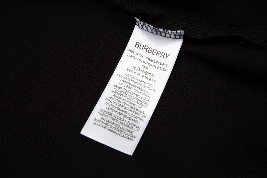 Burberry/ New Arrival Polo ！ ， polo ，Classic ， Versatile ， ， ！， ， Breathable， ， ， ， ， Premium ！M-3XL :Black